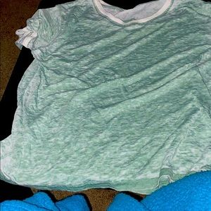 Green long sleeve shirt